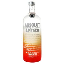 VODKA ABSOLUT APEACH 40% 750CC