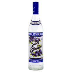 VODKA STOLICHNAYA BLUEBERI 37.5% 750CC