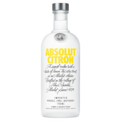 VODKA ABSOLUT CITRON 40% 750CC