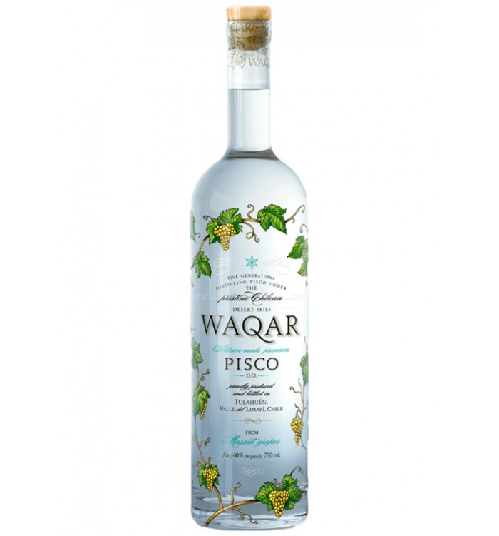 PISCO WAQAR 40% 700CC PISCO WAQAR 40% 700CC