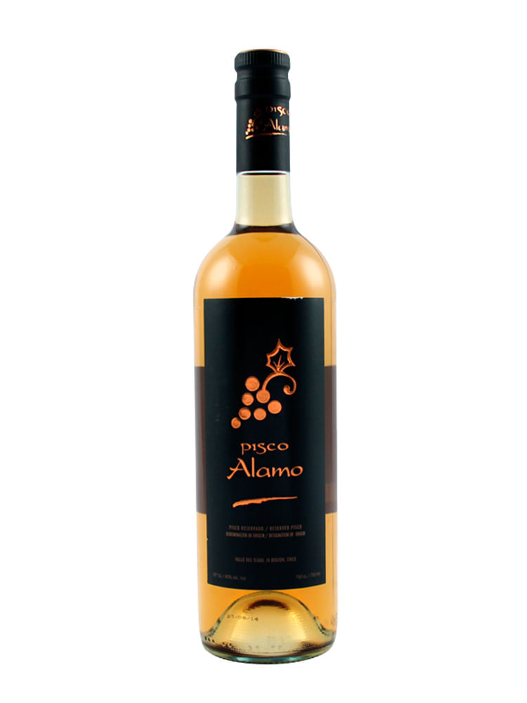PISCO ALAMO RESERVADO 40% 750CC PISCO ALAMO RESERVADO 40% 750CC