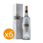 PISCO VALLE LUNA DESTILADO 35° 750CC X6