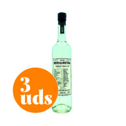 MEZCAL MEZCALOSFERA  CHILACAYOTA Y CANELA 100% AGAVE 45.8% 750 ML X 3